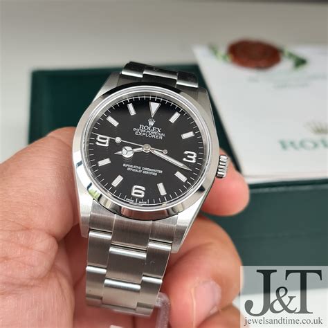 rolex explorer 114270 case size|rolex explorer 114270 review.